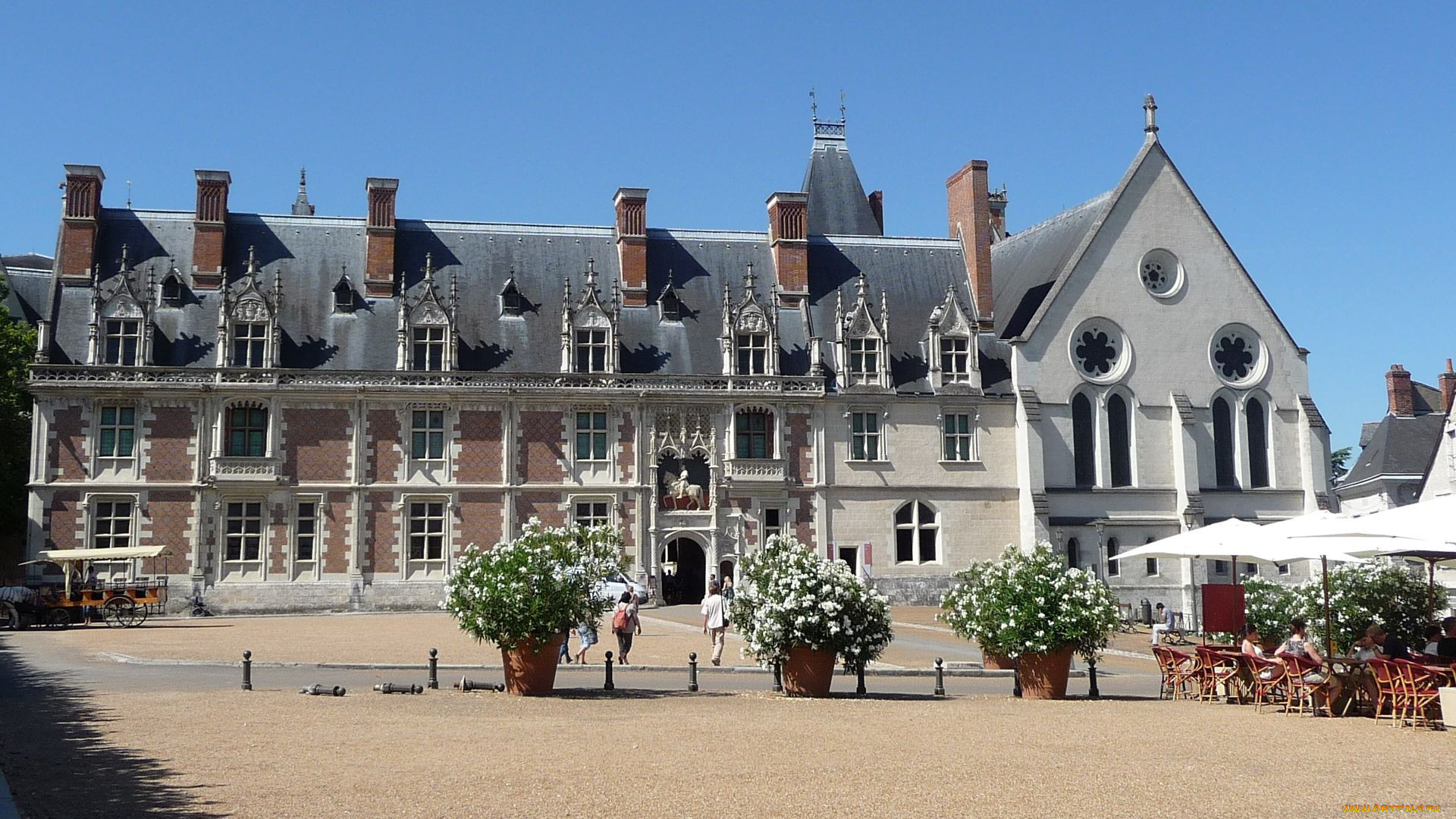 chateau de blois, ,  , chateau, de, blois